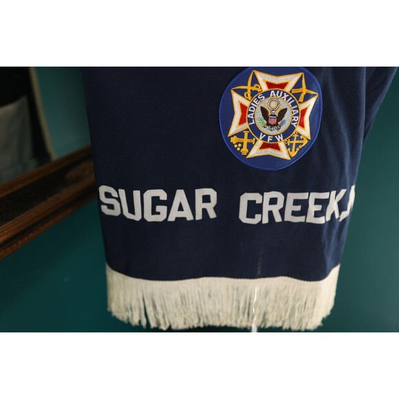 Vtg Veterans Foreign Wars VFW Ladies Auxiliary Embroidered Patch Missouri Vest - Picture 6 of 13